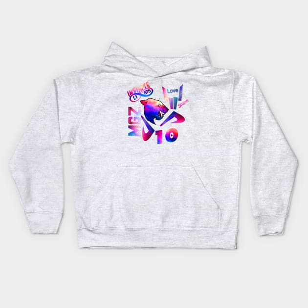 youtubers Merch Kids Hoodie by NewMerch